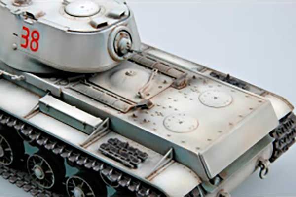 КВ-1 мод. 1942 "легка лита башта" (Hobby Boss 84814) 1/48