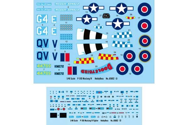 P-51D Mustang IV (Hobby Boss 85802) 1/48