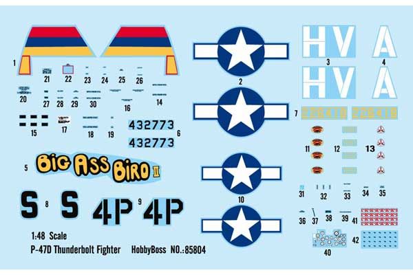 P-47D Thunderbolt (Hobby Boss 85804) 1/48