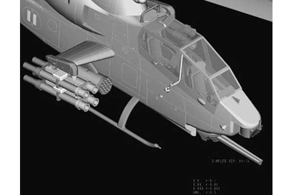 AH-1S Cobra Ударный вертолет (Hobby Boss 87225) 1/72