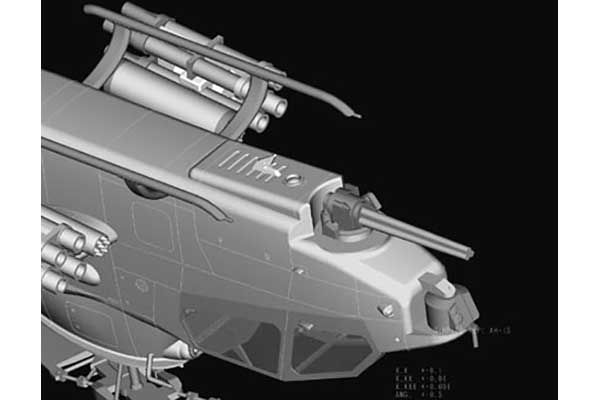 AH-1S Cobra Ударный вертолет (Hobby Boss 87225) 1/72