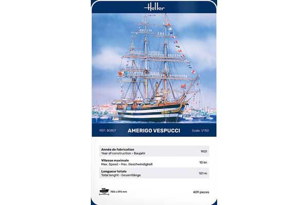 Amerigo Vespucci (Heller 80807) 1/150