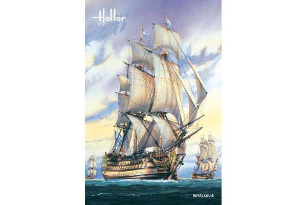Корабль Royal Louis (Heller 80892) 1/200