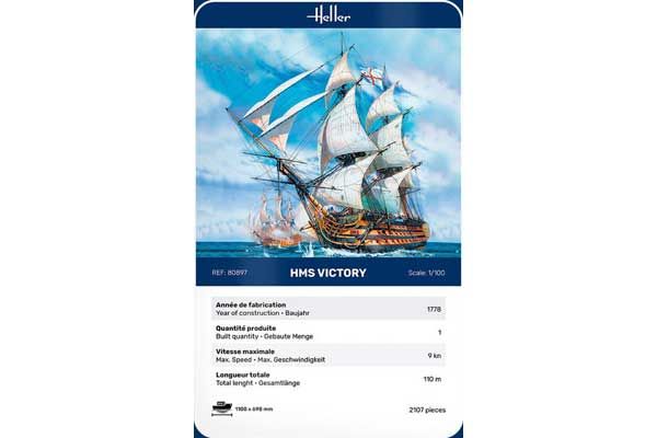 HMS Victory (Heller 80897) 1/100