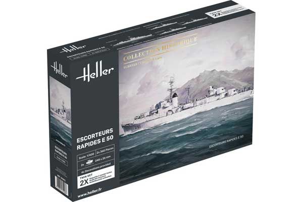 Escorteurs Rapides E 50 (Heller 81093) 1/400