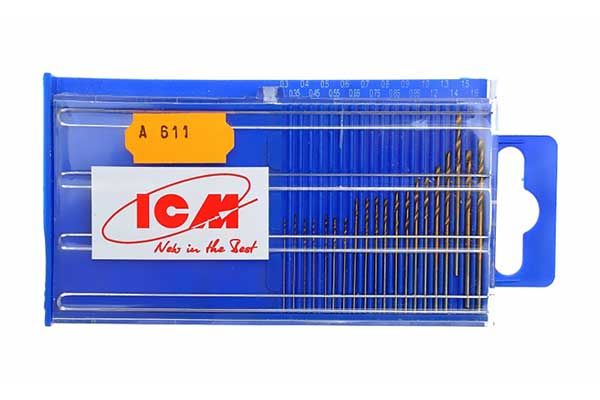 Міні - свердла 0,, 3-1, 6 мм (20 шт.) (ICM A611)