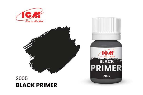 Акрилова грунтовка: Чорна (Black) ICM2005
