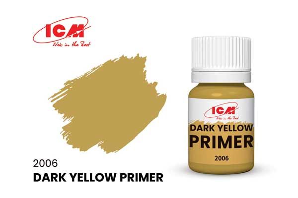 Грунтовка акрилова: Темно-жевта (Dark Yellow) ICM 2006