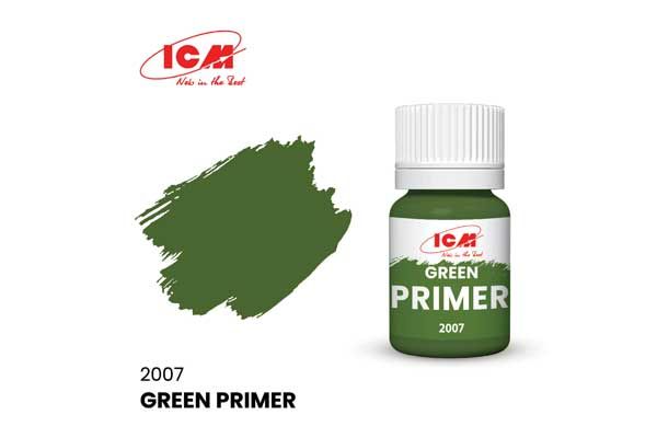 Грунтовка акрилова: Зелена (Green) ICM 2007