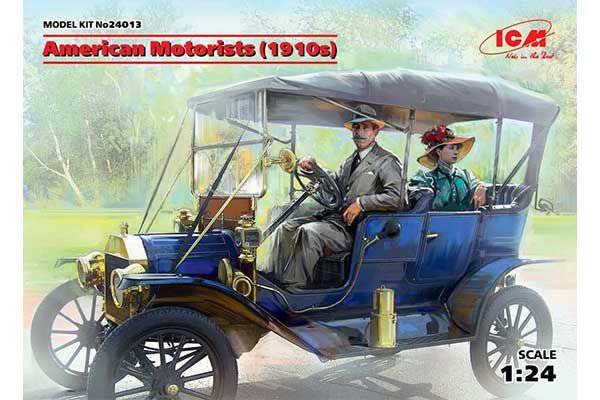 Американские автолюбители (1910-е г.) (ICM 24013) 1/24