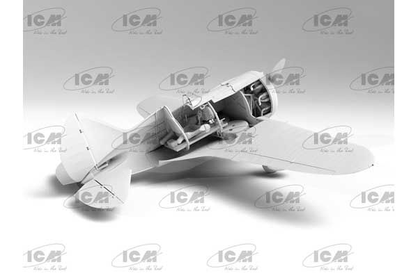 І-16 тип 10 з китайськими пілотами (ICM 32008) 1/32