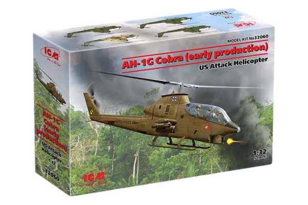 AH-1G Cobra (раннього виробництва) (ICM 32060) 1/32