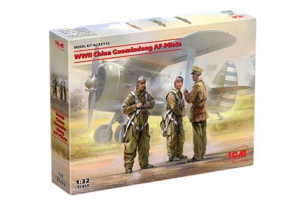 Пілоти ВПС Китаю 2СВ Гоміньдан (ICM 32115) 1/32