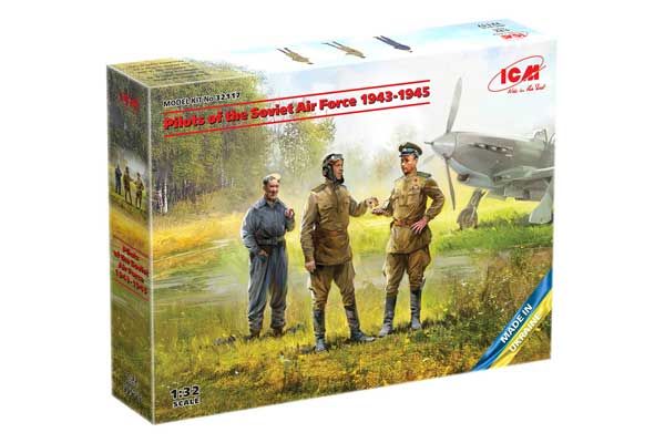 Пілоти радянських ВПС 1943-1945 (ICM 32117) 1/32
