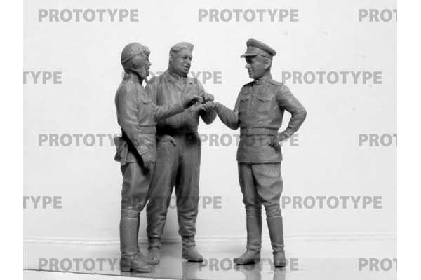 Пілоти радянських ВПС 1943-1945 (ICM 32117) 1/32