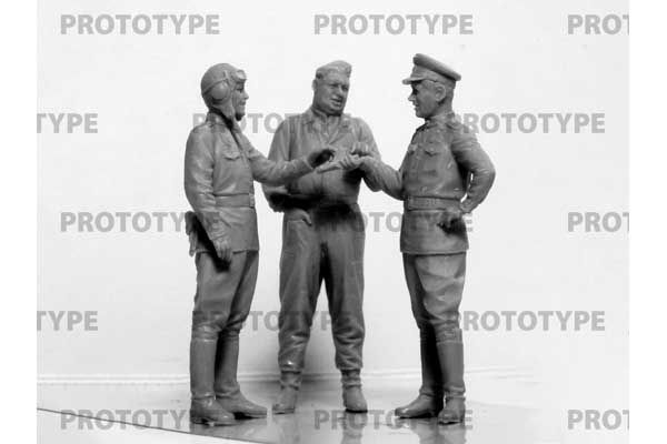 Пілоти радянських ВПС 1943-1945 (ICM 32117) 1/32