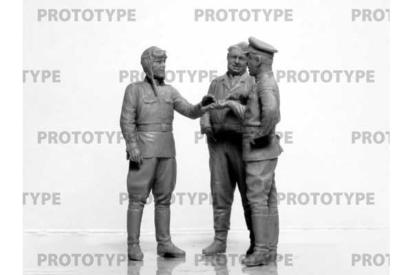 Пілоти радянських ВПС 1943-1945 (ICM 32117) 1/32