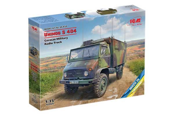 Unimog S 404 (ICM 35137) 1/35