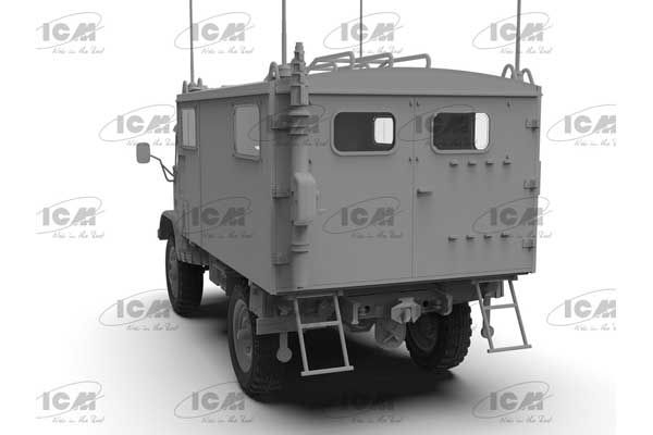 Unimog S 404 (ICM 35137) 1/35