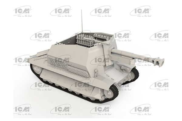 10.5cm leFH 16(Sf) auf Geschutzwagen FCM36(f) (ICM 35340) 1/35