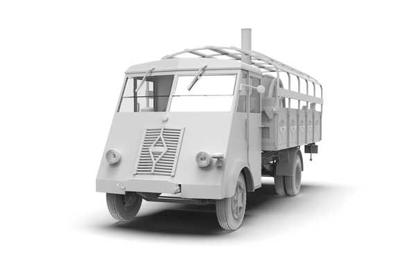 Gulaschkanone Німецька мобільна польова кухня 2СВ LKW AHN (ICM 35415) 1/35