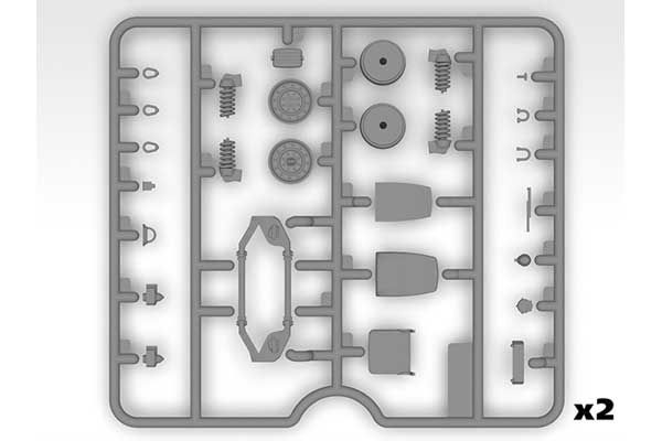 Humvee M1097A2 транспортер вантажів (ICM 35436) 1/35