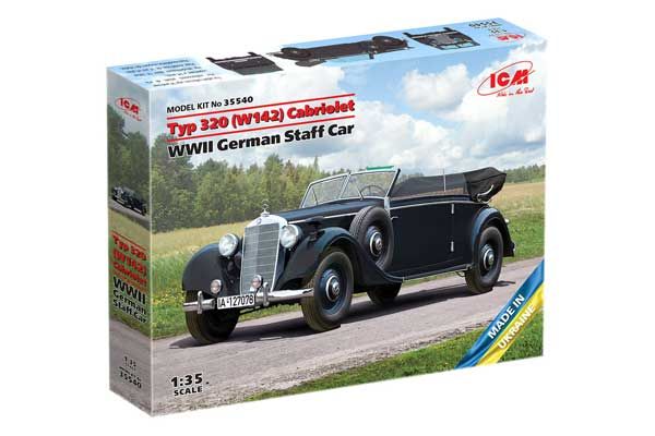 Typ 320 (W142) Кабріолет  (ICM 35540) 1/35