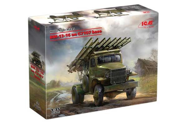 БМ-13-16 на базе G7107 (ICM 35595) 1/35