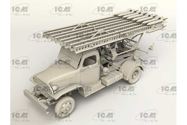 БМ-13-16 на базе G7107 (ICM 35595) 1/35