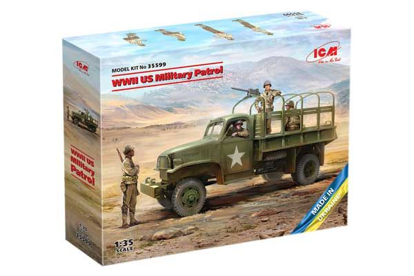 Військовий патруль США часів 2СВ (ICM35599) 1/35