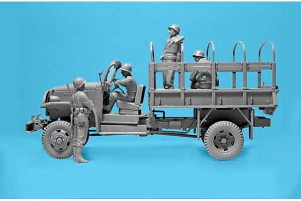 Військовий патруль США часів 2СВ (ICM35599) 1/35