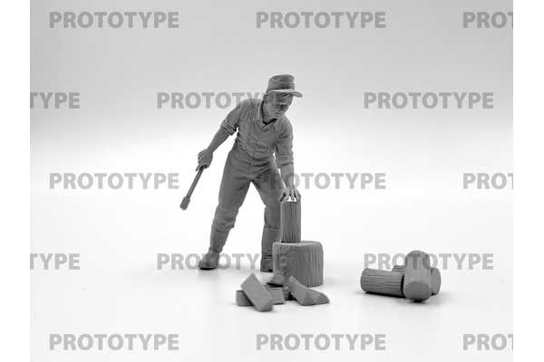 Feldküche Німецька польова кухня 2СВ з кухарями (ICM 35618) 1/35