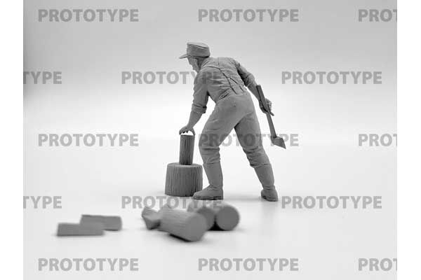 Feldküche Німецька польова кухня 2СВ з кухарями (ICM 35618) 1/35