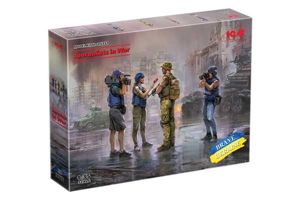 Журналисты на войне (ICM 35751) 1/35