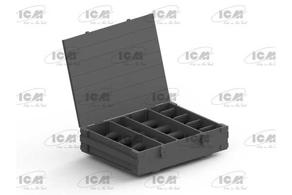 Ящики для боеприпасов RS-132 (ICM 35795) 1/35