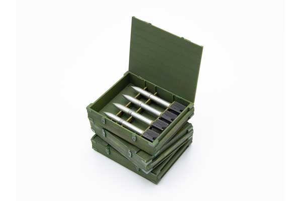 Ящики для боеприпасов RS-132 (ICM 35795) 1/35