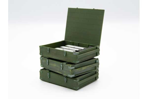 Ящики для боеприпасов RS-132 (ICM 35795) 1/35