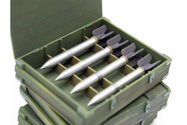 Ящики для боеприпасов RS-132 (ICM 35795) 1/35