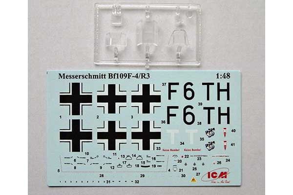 Messerchmitt Bf.109F-4 / R3 (ICM 48106) 1/48