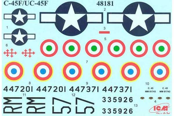 C-45F / UC-45F (ICM 48181) 1/48