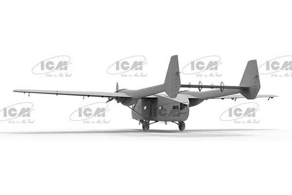Gotha Go 244B-2 Німецький транспортний літак часів 2СВ (ICM 48224) 1/48