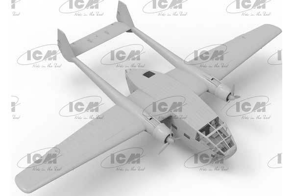 Gotha Go 244B-2 Німецький транспортний літак часів 2СВ (ICM 48224) 1/48