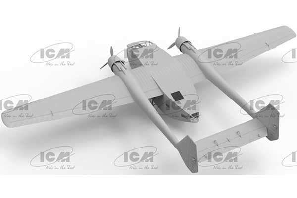 Gotha Go 244B-2 Німецький транспортний літак часів 2СВ (ICM 48224) 1/48