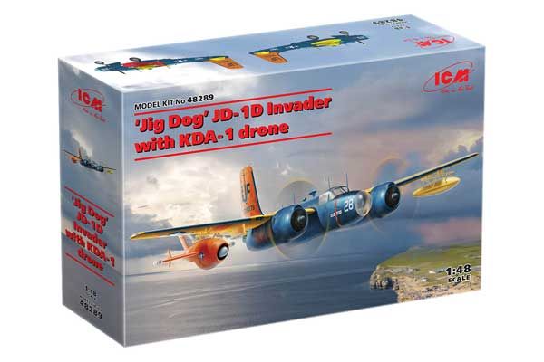 «Jig Dog» JD-1D Invader з безпілотником KDA-1 (ICM 48289) 1/48