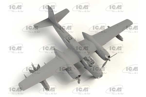 «Jig Dog» JD-1D Invader з безпілотником KDA-1 (ICM 48289) 1/48