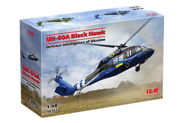UH-60A Black Hawk (ICM 48362) 1/48