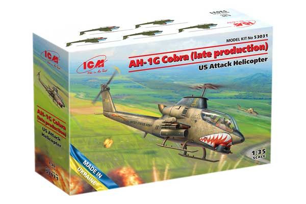 AH-1G Cobra (позднего производства) (ICM 53031) 1/35