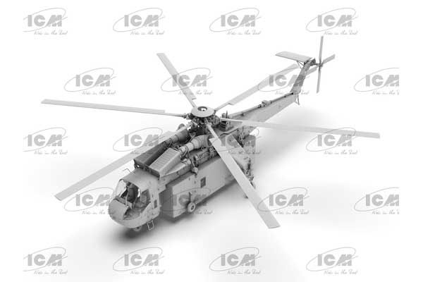 CH-54A Tarhe з універсальним військовим контейнером (ICM 53057) 1/35