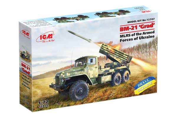 БМ-21 «Град» (ICM 72707) 1/72