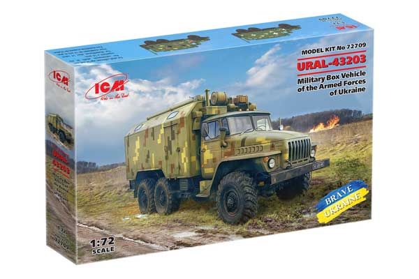 УРАЛ-43203 (ICM 72709) 1/72